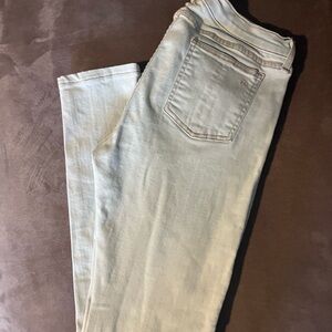 Rag & Bone Light Gray Straight Leg Jeans